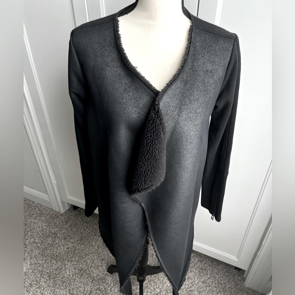 Velvet combo jacket. EWC. Size M